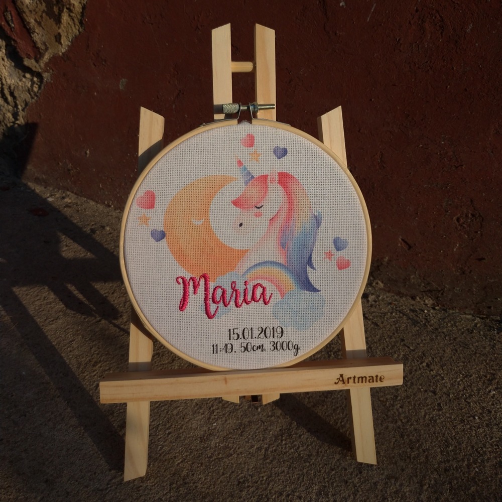 Gherghef - cadou personalizat fetiță - imagine 2
